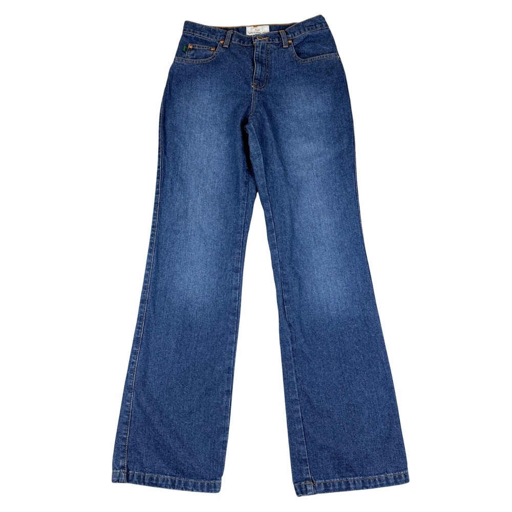 Vintage Todd Oldham Bootcut Jeans Womens 29x32 Blue Mid Rise 90s Y2K Retro Indie